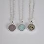 Amazonite Gemstone Pendant Necklace, thumbnail 5 of 6