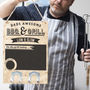 Personalised BBQ Chalkboard Sign With Hooks, thumbnail 2 of 5