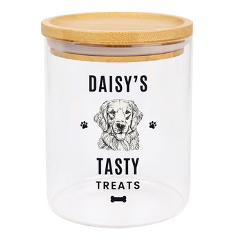 Personalised Dog Breed Glass Treat Jar, 6 of 6