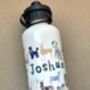 Personalised Kids Dogs Water Bottle, thumbnail 4 of 4