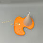 Orange Trinket Tray And Jewellery Dish Accent Tray, thumbnail 7 of 11