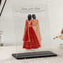 Personalised Asian Wedding Mother Of Bride Plaque, thumbnail 1 of 6