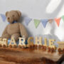 Personalised Wooden Name Train, thumbnail 1 of 8