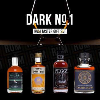 Dark Rum Taster Set Gift Box One, 2 of 5