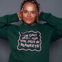 Only Here For The Pigs In Blankets Christmas Sweatshirt, thumbnail 4 of 7