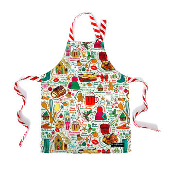 Christmas Children's Apron And Quiz Gift Set, 3 of 7