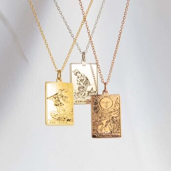 Tarot Card Necklace, 6 of 10