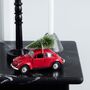 Christmas Car Decoration In Red, thumbnail 1 of 6