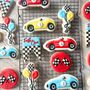 Race Car Cookies Set Of 12, thumbnail 1 of 5