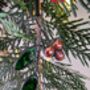 Glass Holly Christmas Ornaments Gifts, thumbnail 5 of 7