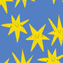 Smiley Star Wrapping Paper, thumbnail 5 of 5