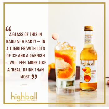 Highball Alcohol Free Cocktails Ginger Dram Case Of 12, 5 of 7