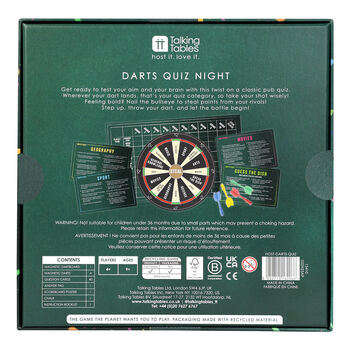 Darts Quiz Board Game, 2 of 3