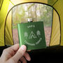 Personalised Camping Tipple Hip Flask, thumbnail 1 of 6