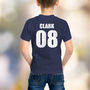 Personalised Scotland Rugby Supporters Kids T Shirts, thumbnail 2 of 2