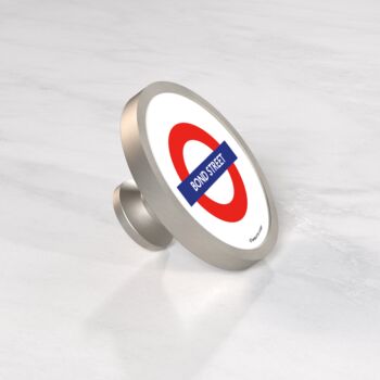 London Underground Tube Stop Cabinet Door Knobs, 7 of 8