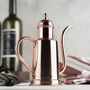 Solid Copper Olive Oil Dispenser – 600ml Pourer For Kitchen, Cooking And Dining, thumbnail 1 of 4