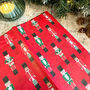 Nutcracker Tissue Paper Christmas Wrapping Four Sheets, thumbnail 2 of 6