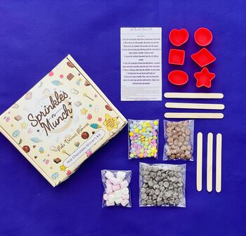 Personalised Diy Hot Chocolate Stirrers Gift Kit, 2 of 9