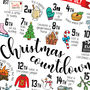 Personalised Christmas Advent Calendar Print, thumbnail 3 of 6