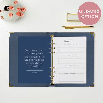 Personalised Create Your Future Life Planner, 12 of 12