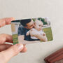Personalised First Father's Day Photo Wallet Keepsake Card, thumbnail 2 of 2