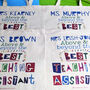 Personalised Teaching Assistant Bag, thumbnail 11 of 12