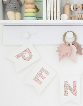 Liberty Bunting 'Betsy Ann Pale Pink' Fabric, 2 of 3