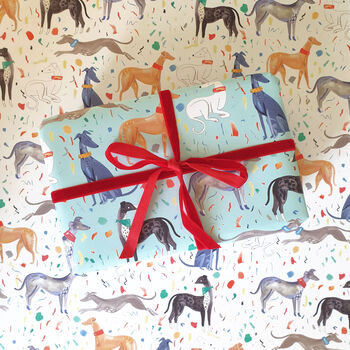 Sighthound Wrapping Paper, 7 of 12