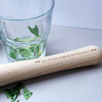 Personalised Wooden Cocktail Muddler, 6 of 10