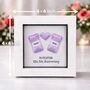 Personalised 12th Silk Anniversary Silk Ribbon Frame Gift, thumbnail 6 of 11
