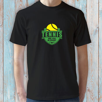 Tennis Fan T Shirt, 2 of 9