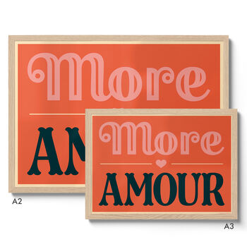 More Amour Giclée Print, 8 of 9