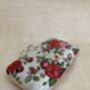 Rectangle Rose Floral Women's Clutch Bag, thumbnail 5 of 7