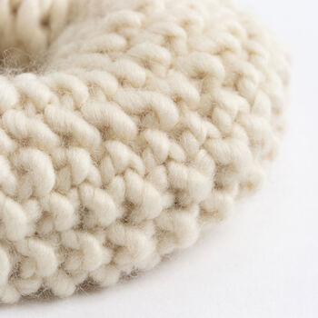 Scrunchie Duo Easy Knitting Kit, 5 of 10