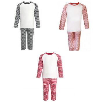 Christmas Personalised Kids Pyjamas, 3 of 4