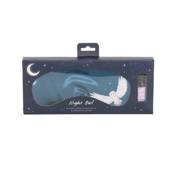 Night Owl Sleep Mask And Lavender Oil Set, 2 of 4