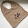 Personalised Embroidered Crotchet Net Shoulder Tote Bag, thumbnail 1 of 3