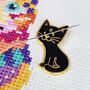 Mandala Cat Cross Stitch Kit, thumbnail 6 of 11