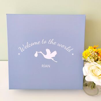 Newborn Baby Boy Dinosaur Luxury Gift Box, 5 of 12