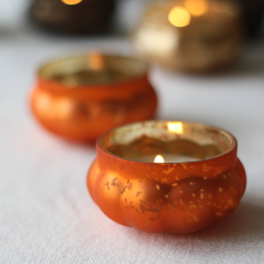 Mini Floating Tea Light Holders Bronze / Copper By The Wedding of my ...