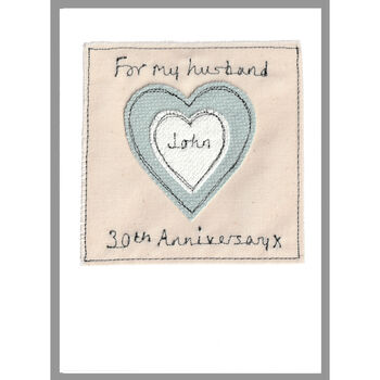 Personalised Birthday Or Anniversary Card For Him, 10 of 12