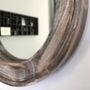 Round Wooden Hanging Mirror, thumbnail 4 of 4