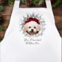Personalised Christmas Bichon Frise Break Through, thumbnail 4 of 10