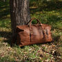 Genuine Leather Holdall Large, thumbnail 3 of 12