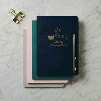 Personalised Breakfast Morning Notebook, 2 of 2