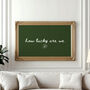 How Lucky Are We Handwritten Quote Print Horizontal, thumbnail 9 of 9