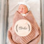 Personalised Baby Name Wooden Announcement Sign, thumbnail 5 of 7