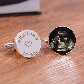 Baby Scan Cufflinks, 2 of 6