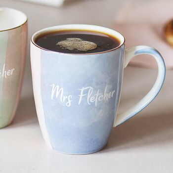 Personalised Mr And Mrs Mug Set, 3 of 5